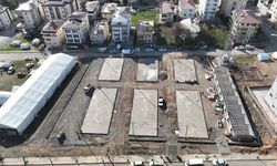 Prefabrik Çarşı’da Altyapı İmalatları Tamamlandı