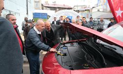 Türkiye'nin yerli otomobili Togg'a Kahramanmaraşlılar ilgi gösterdi!