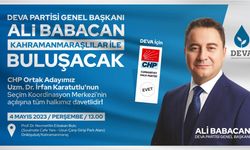 Ali Babacan Kahramanmaraş’a Geliyor!