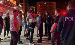 Kavgayı ayırmaya gelen polislere saldırdılar