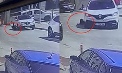Otomobilin altındaki köpeği metrelerce sürükledi