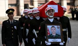 Askeri araç kazası sonucu 1 asker şehit oldu