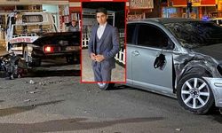 Motosikletle otomobil çarpıştı; 1 ölü, 1 yaralı