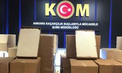 51 bin 300 paket kaçak sigara ele geçirildi; 4 gözaltı