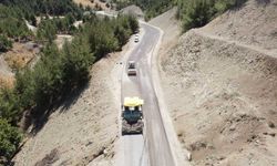 Ali Kayası’na Ulaşım Sağlayan Yol Asfaltlanıyor