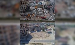Deprem bölgesinde kaldırılan enkazların yerinde boş arsalar kaldı
