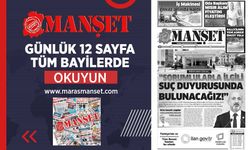 Gazetemizin Bugünkü Manşeti