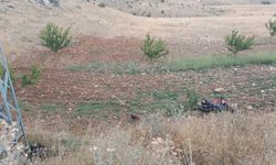 Şarampole devrilen motosikletin sürücüsü öldü