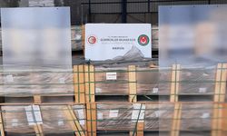 265 ton kaçak cam ele geçirildi