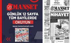 Gazetemizin Bugünkü Manşeti