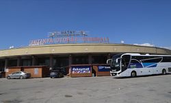Depremlerde hasar alan otobüs terminali onarıldı