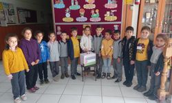 İlkokul öğrencilerinden Filistin’e destek