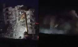 7 katlı bina yıkım sırasında çöktü