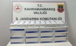 Türkoğlu'nda 1680 paket kaçak sigara ele geçirildi