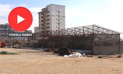 Kahramanmaraş'ta yeni balık pazarında inşa çalışmaları başladı