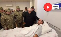 Bakan Güler, Şırnak'ta yaralı askerleri ziyaret etti