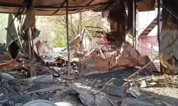 Prefabrik ev yandı; 2 çocuk yaşamını yitirdi