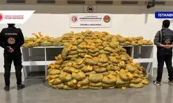 Havalimanı'nda 568 kilo uyuşturucu ele geçirildi