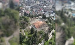 Tarihi Maraş Kalesi, deprem sonrası ilk kez görüntülendi