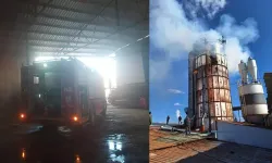 Oyuncu Şaşmaz'ın fabrikasındaki talaş silosunda patlama ve yangın