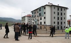 Ulusal ve uluslararası medya mensupları Kahramanmaraş'ta tamamlanan TOKİ konutlarını gezdi