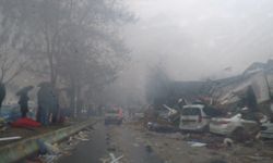 Kahramanmaraş'ta 6 Şubat depremi araç kamerasında