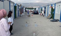 Kahramanmaraş'ta çocuklar konteyner kentte survivor parkuru yaptı