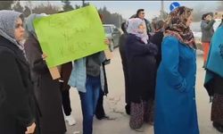 Kahramanmaraş'ta halk yolu kapatarak eylem yaptı