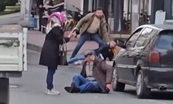 Sokak ortasındaki silahlı ve bıçaklı kavga pes dedirtti!