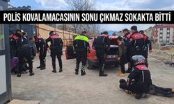 Kahramanmaraş'ta polis kovalamacasının sonu çıkmaz sokakta bitti
