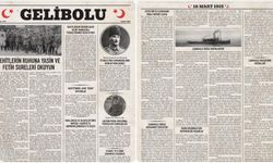 18 Mart'a özel "Gelibolu Gazetesi" yayımlandı