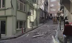 5 katlı binada doğal gaz patlaması