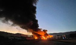 Kahramanmaraş’ta geri dönüşüm tesisindeki yangın söndürüldü