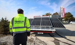 TEMSAN, doğal afet ve acil durumlar için mobil güneş enerji santrali geliştirdi