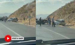 Kahramanmaraş'ta Maddi Hasarlı Trafik Kazası