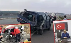 Asker oğullarını birliğine götürürken kaza yaptılar: 1 ölü, 2 yaralı