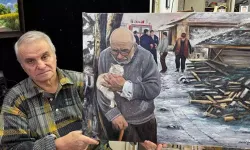 Ressam, 69 yaşında diploma hayalini gerçekleştirdi