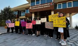 Kahramanmaraş'ta avukatlardan kadın cinayetlerine tepki