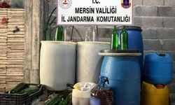 640 litre sahte içki ele geçirildi