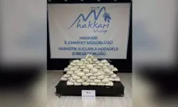 Otomobilde yapılan aramada 92 kilogram metamfetamin ele geçirildi