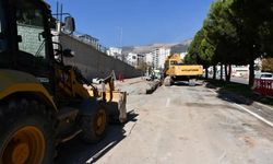 Büyükşehir, Ahır Dağı Caddesi’nde Altyapı İmalatlarına Hız Verdi