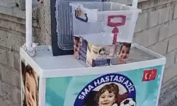 2 yaşındaki SMA’lı Aziz’in bağış kutusundaki para çalındı