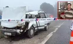 Otomobil, TIR'a arkadan çarptı: 1 ölü, 1 ağır yaralı