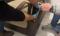 Koltuğun içinden 800 gram metamfetamin çıktı