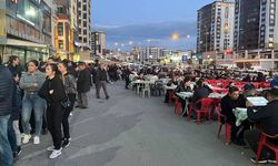 Yirmiikigün Mahallesi'nde 22'nci iftar