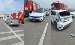 Kahramanmaraş’ta zincirleme trafik kazası: 1 yaralı