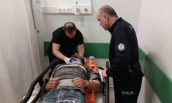 İnşaattan düşen işçi ölümden döndü