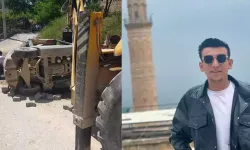 Devrilen forkliftin sürücüsü öldü