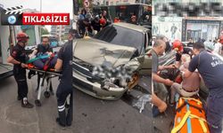 Kahramanmaraş’ta halk otobüsü ile otomobil çarpıştı: 3 yaralı