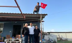 Şehit babasının bayrak değişimi isteği yerine getirildi